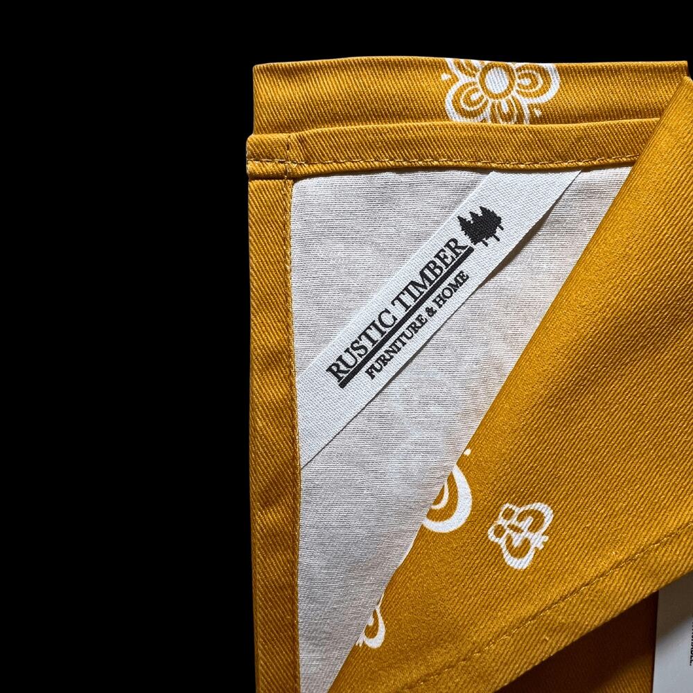 Butterfly Gold Pyrex-inspired Tea Towel - Picture 5 of 6